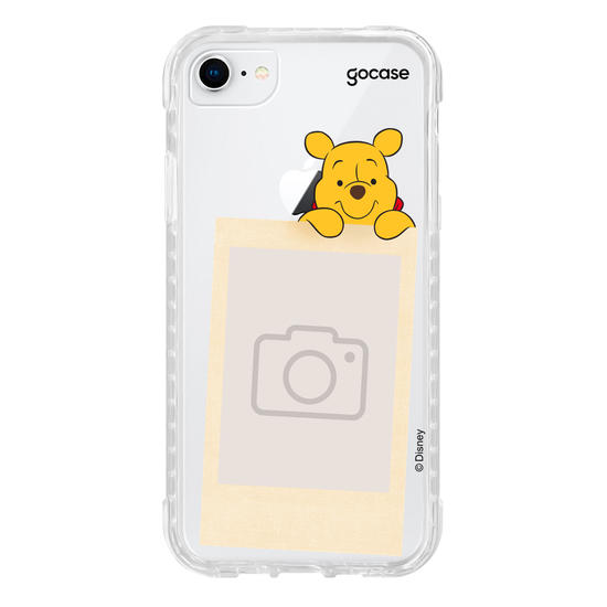 Capinha para celular  Turma do Pooh - Polaroid