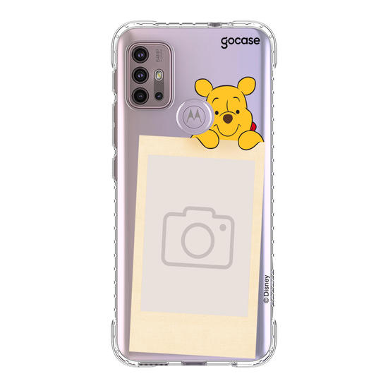 Capinha para celular  Turma do Pooh - Polaroid
