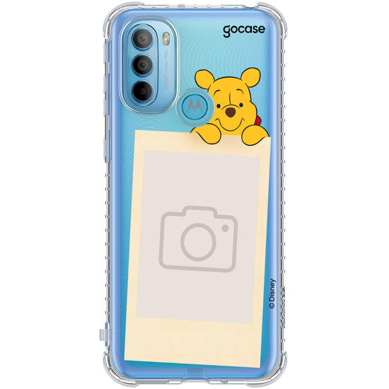 Capinha para celular  Turma do Pooh - Polaroid