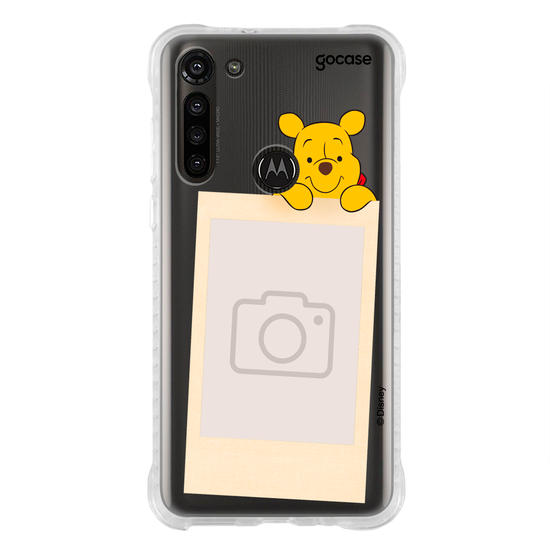 Capinha para celular  Turma do Pooh - Polaroid