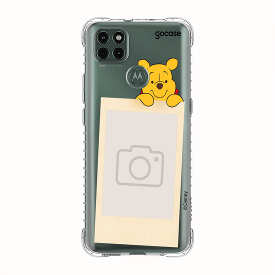 Capinha para celular  Turma do Pooh - Polaroid