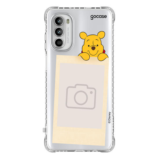 Capinha para celular  Turma do Pooh - Polaroid