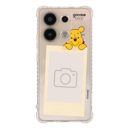 Capinha para celular  Turma do Pooh - Polaroid