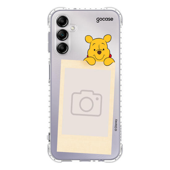 Capinha para celular  Turma do Pooh - Polaroid