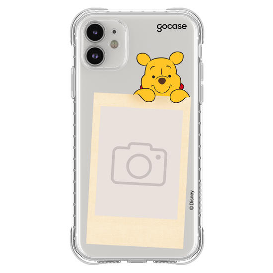 Capinha para celular  Turma do Pooh - Polaroid