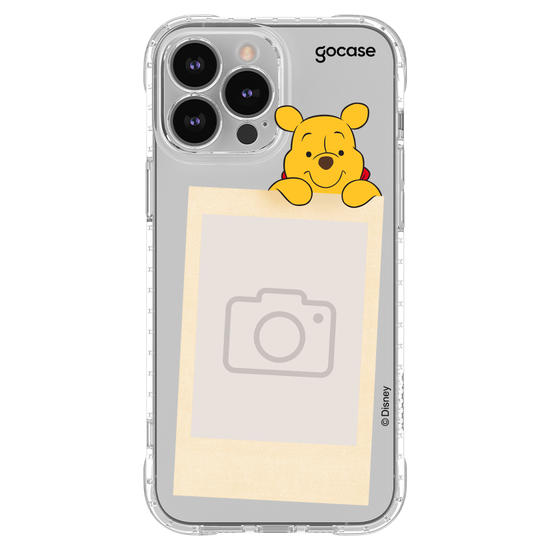 Capinha para celular  Turma do Pooh - Polaroid