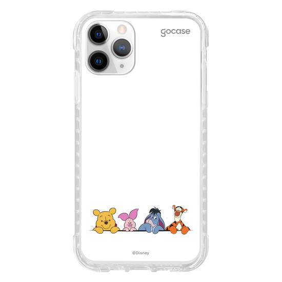 Capinha para celular  Turma do Pooh Minimalista
