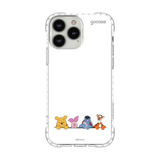 Capinha para celular  Turma do Pooh Minimalista