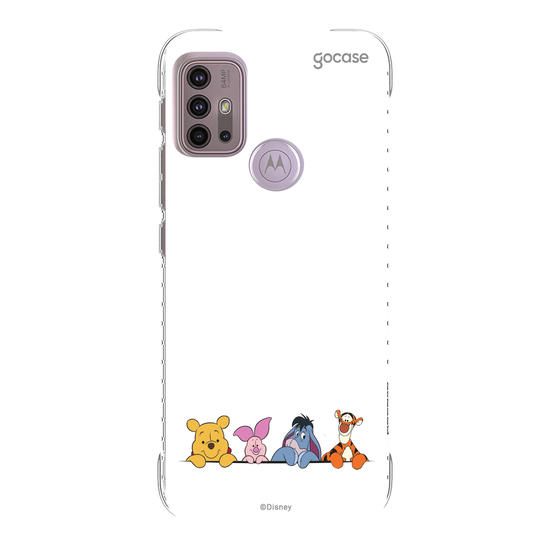 Capinha para celular  Turma do Pooh Minimalista
