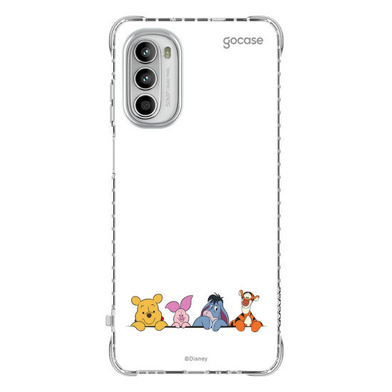 Capinha para celular  Turma do Pooh Minimalista