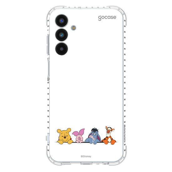 Capinha para celular  Turma do Pooh Minimalista