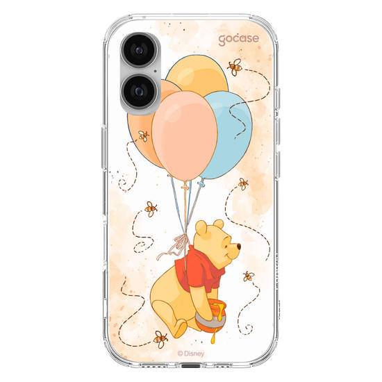 Capinha para celular  Pooh - Balões e Abelhinhas