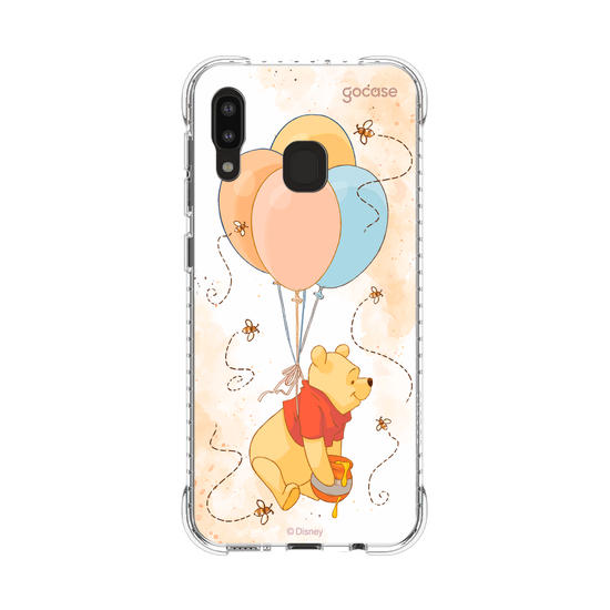 Capinha para celular  Pooh - Balões e Abelhinhas