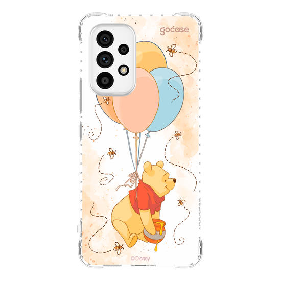 Capinha para celular  Pooh - Balões e Abelhinhas