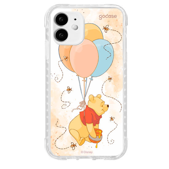 Capinha para celular  Pooh - Balões e Abelhinhas