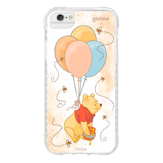 Capinha para celular  Pooh - Balões e Abelhinhas