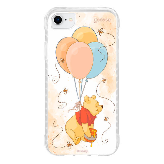 Capinha para celular  Pooh - Balões e Abelhinhas