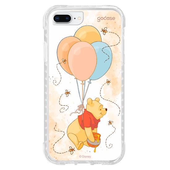 Capinha para celular  Pooh - Balões e Abelhinhas