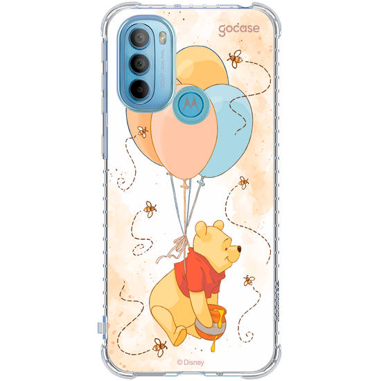 Capinha para celular  Pooh - Balões e Abelhinhas