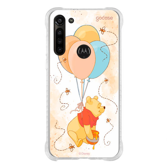 Capinha para celular  Pooh - Balões e Abelhinhas