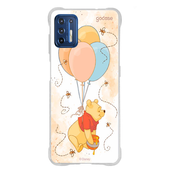 Capinha para celular  Pooh - Balões e Abelhinhas
