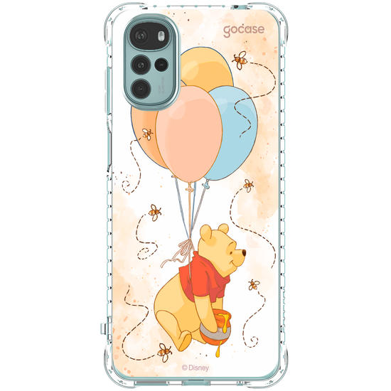Capinha para celular  Pooh - Balões e Abelhinhas