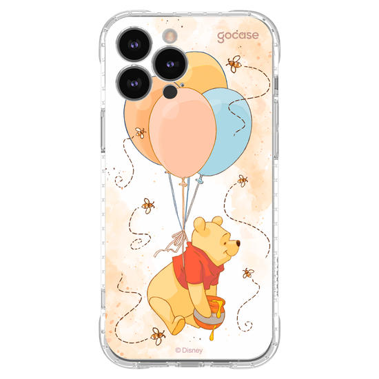 Capinha para celular  Pooh - Balões e Abelhinhas