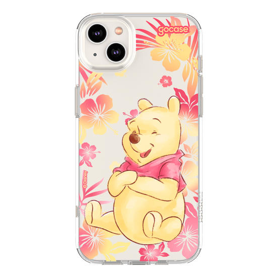 Capinha para celular  Pooh Fofo com Aquarela