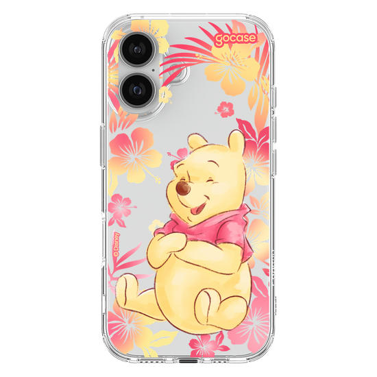 Capinha para celular  Pooh Fofo com Aquarela