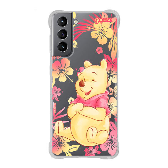 Capinha para celular  Pooh Fofo com Aquarela