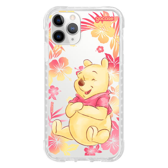 Capinha para celular  Pooh Fofo com Aquarela