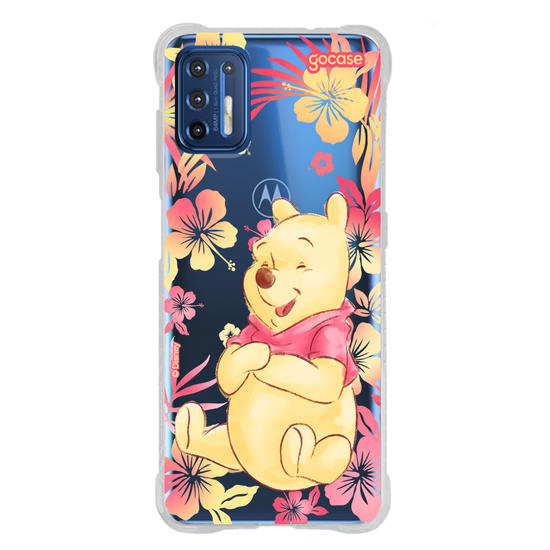 Capinha para celular  Pooh Fofo com Aquarela