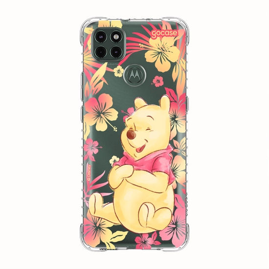 Capinha para celular  Pooh Fofo com Aquarela