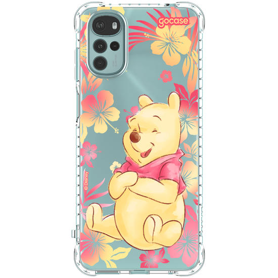 Capinha para celular  Pooh Fofo com Aquarela