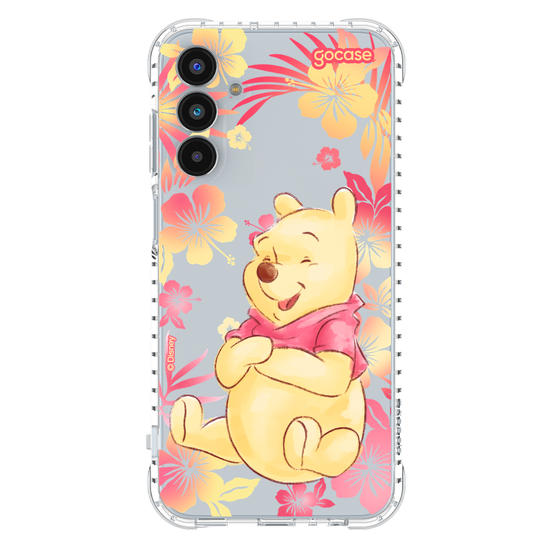 Capinha para celular  Pooh Fofo com Aquarela