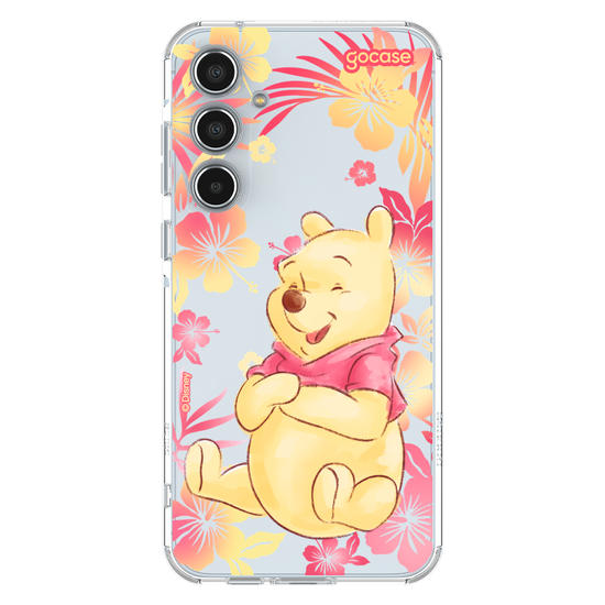 Capinha para celular  Pooh Fofo com Aquarela