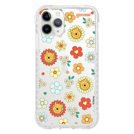Capinha para celular  Pooh Floral 70s