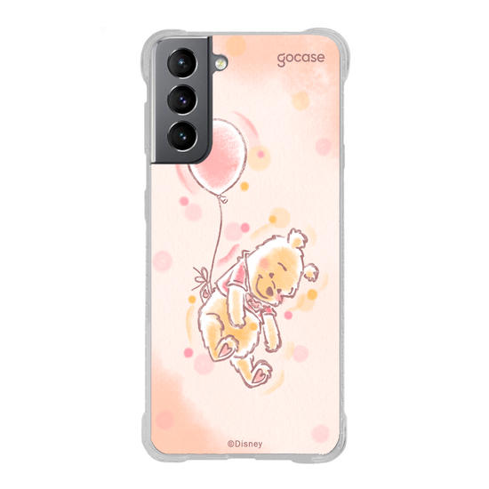 Capinha para celular Pooh - Delicate Balloon