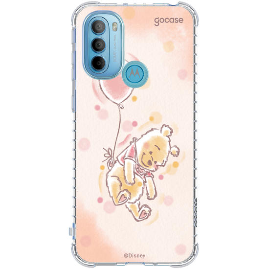 Capinha para celular Pooh - Delicate Balloon