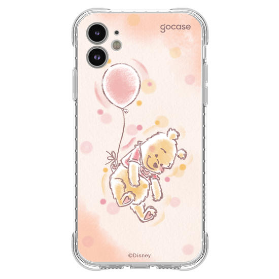 Capinha para celular Pooh - Delicate Balloon