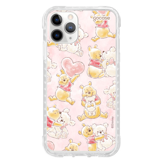 Capinha para celular  Winnie the Pooh - Pooh Loves Teddy