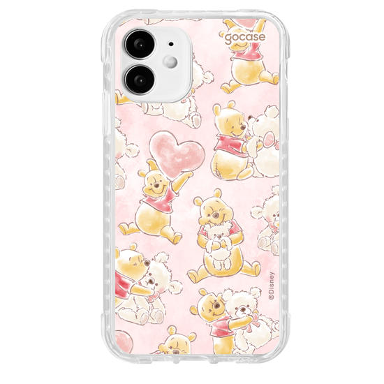 Capinha para celular  Winnie the Pooh - Pooh Loves Teddy