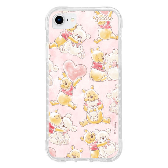 Capinha para celular  Winnie the Pooh - Pooh Loves Teddy