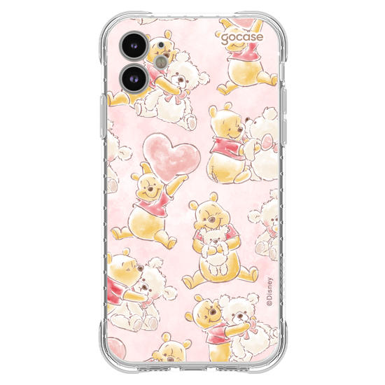 Capinha para celular  Winnie the Pooh - Pooh Loves Teddy