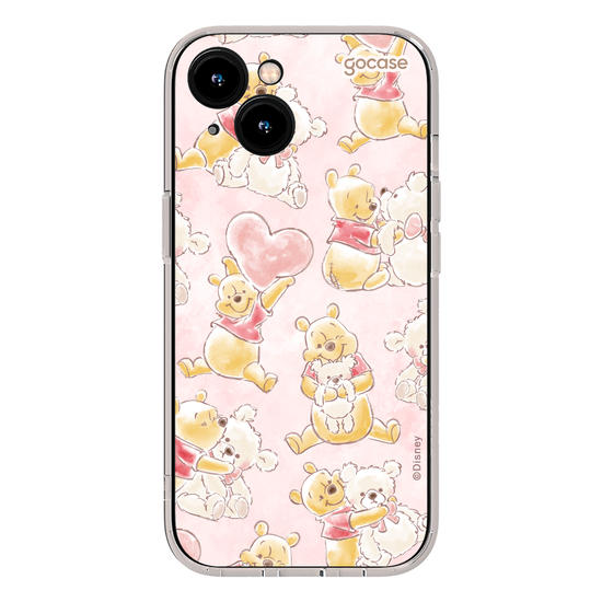 Capinha para celular  Winnie the Pooh - Pooh Loves Teddy