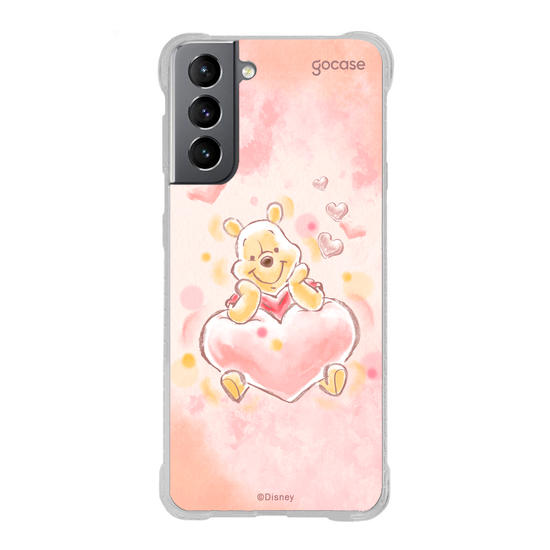 Capinha para celular  Winnie the Pooh - Heartful Pooh