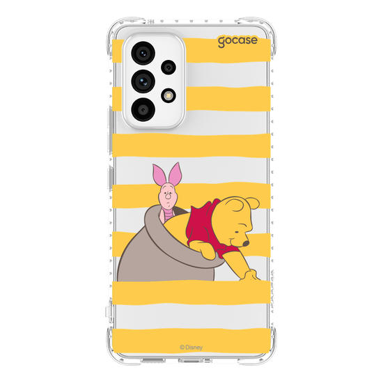 Capinha para celular  Ursinho Pooh - Mel e Listrinhas
