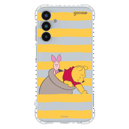 Capinha para celular  Ursinho Pooh - Mel e Listrinhas