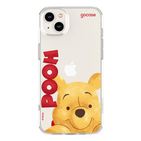 Capinha para celular  Pooh - Big Face Name