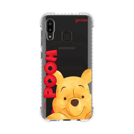 Capinha para celular  Pooh - Big Face Name